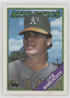 1988 Topps - [Base] #641 - Rick Honeycutt [Good to VG‑EX]