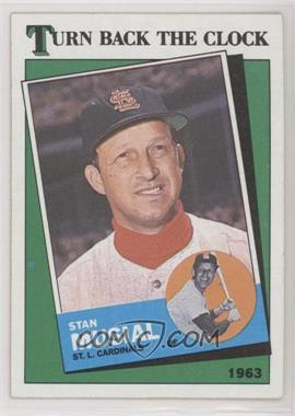 1988 Topps - [Base] #665 - Turn Back the Clock - 1963 Stan Musial