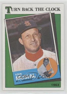 1988 Topps - [Base] #665 - Turn Back the Clock - 1963 Stan Musial