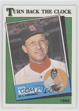 1988 Topps - [Base] #665 - Turn Back the Clock - 1963 Stan Musial