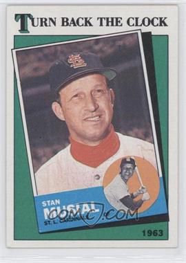 1988 Topps - [Base] #665 - Turn Back the Clock - 1963 Stan Musial