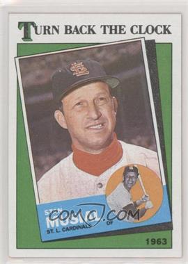 1988 Topps - [Base] #665 - Turn Back the Clock - 1963 Stan Musial