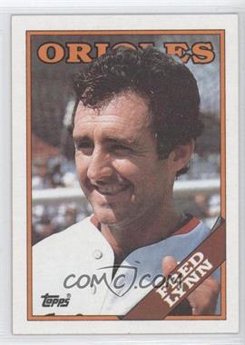 1988 Topps - [Base] #707 - Fred Lynn