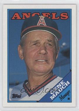 1988 Topps - [Base] #774 - Team Checklist - Gene Mauch