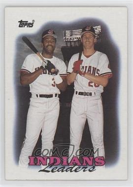 1988 Topps - [Base] #789 - Team Leaders - Cleveland Indians