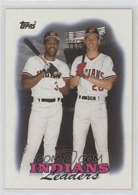 1988 Topps - [Base] #789 - Team Leaders - Cleveland Indians