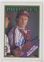 Lance Parrish [JSA Certified COA Sticker]