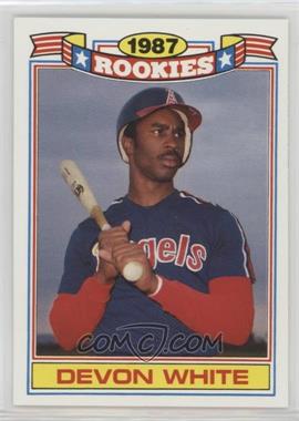 1988 Topps - Jumbo Pack Glossy Rookies #5 - Devon White