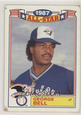 1988 Topps - Rack Pack Glossy All-Stars #6 - George Bell [EX to NM]