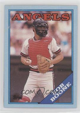 1988 Topps - Wax Box Bottom #D - Bob Boone [Noted]