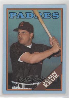 1988 Topps - Wax Box Bottom #G - John Kruk