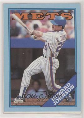 1988 Topps - Wax Box Bottom #K - Howard Johnson [Noted]