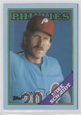 1988 Topps - Wax Box Bottom #O - Mike Schmidt