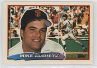 Mike Aldrete (B* on Back)