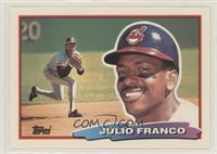 Julio Franco (A* on Back) [EX to NM]