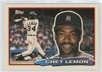 Chet Lemon (B* on Back)