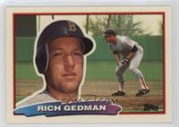 Rich Gedman (D* on Back)