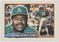 Don Baylor (C* on Back)