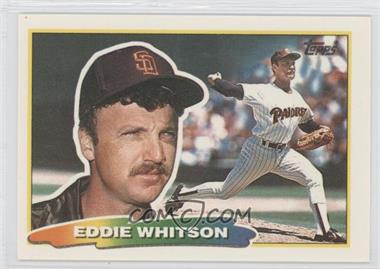 1988 Topps Big - [Base] #186.1 - Ed Whitson (A* on Back)