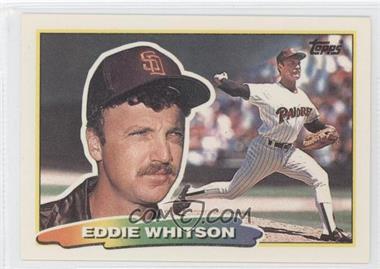 1988 Topps Big - [Base] #186.1 - Ed Whitson (A* on Back)