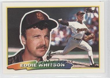 1988 Topps Big - [Base] #186.1 - Ed Whitson (A* on Back)