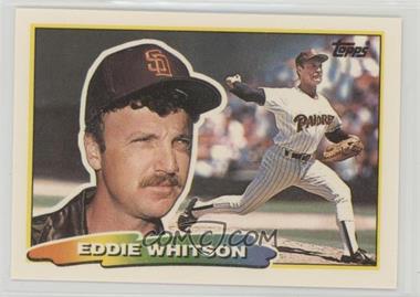 1988 Topps Big - [Base] #186.1 - Ed Whitson (A* on Back)