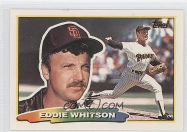 1988 Topps Big - [Base] #186.1 - Ed Whitson (A* on Back)