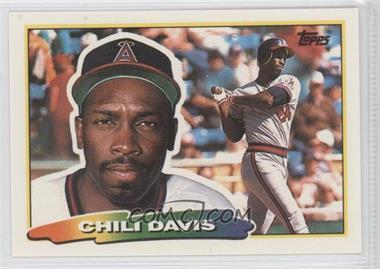 1988 Topps Big - [Base] #235 - Chili Davis