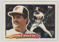 Larry Sheets (B* on Back)