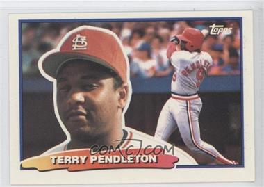 1988 Topps Big - [Base] #53.1 - Terry Pendleton (A* on Back)