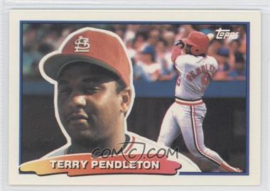 1988 Topps Big - [Base] #53.1 - Terry Pendleton (A* on Back)