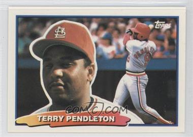 1988 Topps Big - [Base] #53.1 - Terry Pendleton (A* on Back)