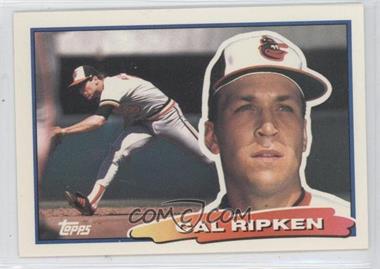 1988 Topps Big - [Base] #62.1 - Cal Ripken Jr. (A* on Back)