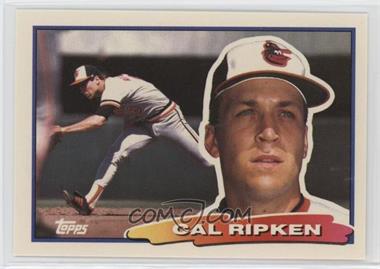 1988 Topps Big - [Base] #62.1 - Cal Ripken Jr. (A* on Back)