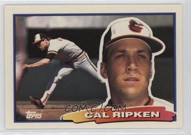 1988 Topps Big - [Base] #62.1 - Cal Ripken Jr. (A* on Back)