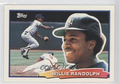 1988 Topps Big - [Base] #76.1 - Willie Randolph (C*D* on Back)