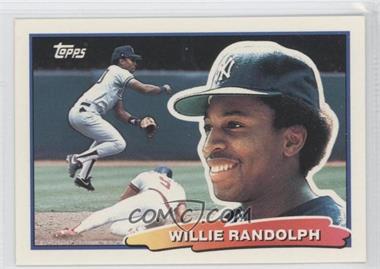 1988 Topps Big - [Base] #76.1 - Willie Randolph (C*D* on Back)
