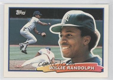 1988 Topps Big - [Base] #76.1 - Willie Randolph (C*D* on Back)