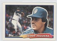 Teddy Higuera (D* on Back)