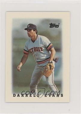 1988 Topps League Leaders Minis - [Base] #10 - Darrell Evans