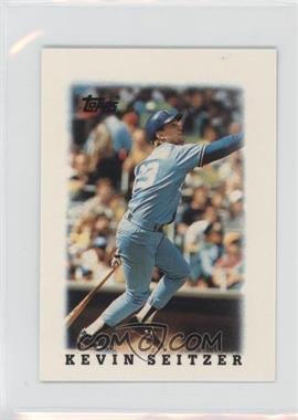 1988 Topps League Leaders Minis - [Base] #15 - Kevin Seitzer