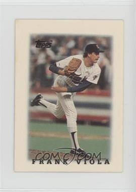1988 Topps League Leaders Minis - [Base] #25 - Frank Viola [Noted]
