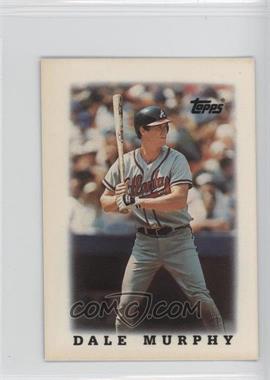 1988 Topps League Leaders Minis - [Base] #41 - Dale Murphy