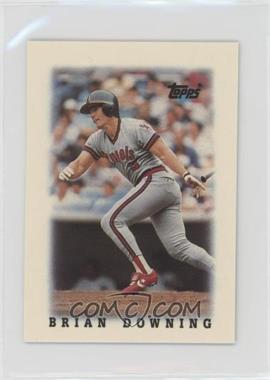 1988 Topps League Leaders Minis - [Base] #5 - Brian Downing [EX to NM]