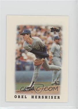 1988 Topps League Leaders Minis - [Base] #53 - Orel Hershiser