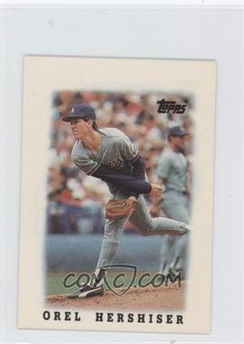 1988 Topps League Leaders Minis - [Base] #53 - Orel Hershiser