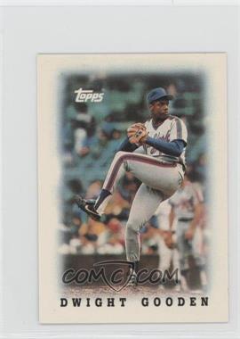 1988 Topps League Leaders Minis - [Base] #60 - Dwight Gooden