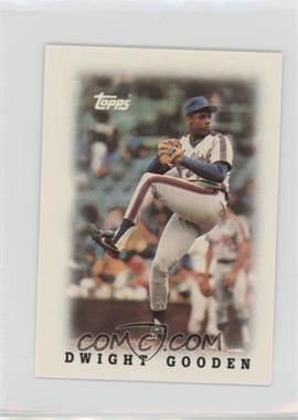 1988 Topps League Leaders Minis - [Base] #60 - Dwight Gooden