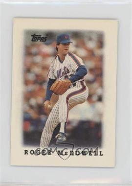 1988 Topps League Leaders Minis - [Base] #62 - Roger McDowell [EX to NM]