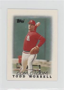 1988 Topps League Leaders Minis - [Base] #73 - Todd Worrell